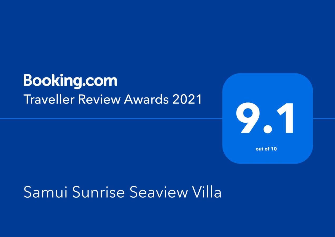 Samui Sunrise Seaview Villa Bãi biển Chaweng Ngoại thất bức ảnh